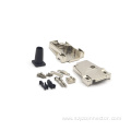 F type DB9P Zinc Alloy Shell